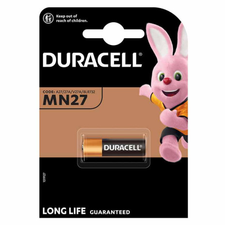 Largo consumo - Pile - DURACELL SPECIAL SECURITY MN 27 B1