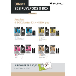 PRODOTTI LIQUIDI - FUYL - B2B FUYLPODS 8 BOX